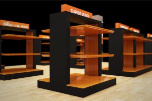 成都阛阓商品展示台设计